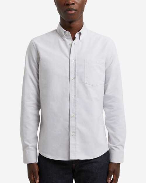 ASKET The Oxford Shirt Light Grey