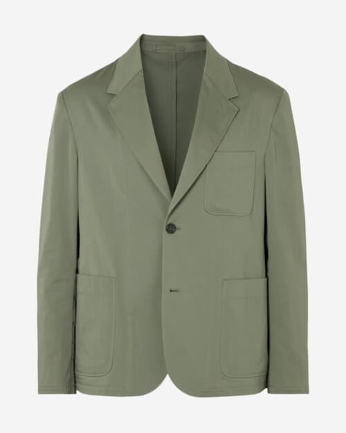 Dunhill Stretch Cotton and Silk-Blend Suit Jacket