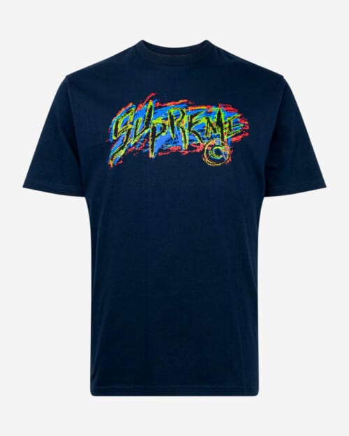 Supreme Scratch-Print T-Shirt