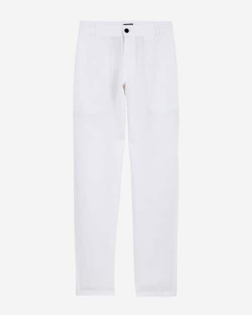 Vilebrequin Straight Linen Pants Solid