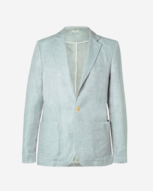 Oliver Spencer Fairway Linen Suit Jacket