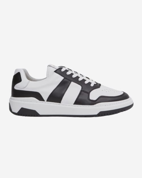 Reiss Arlo Low Top Leather Trainers