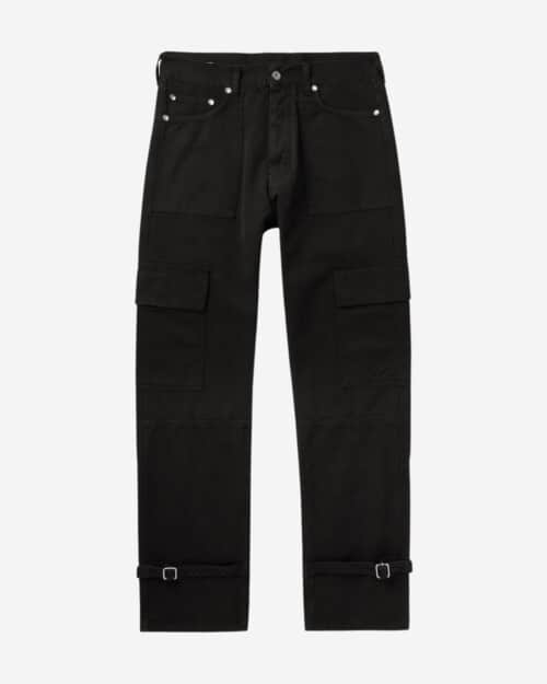 Off-White Wave Off Tapered Cotton-Canvas Cargo Trousers