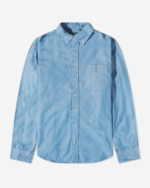 Gitman Vintage Button Down Summer Chambray Shirt