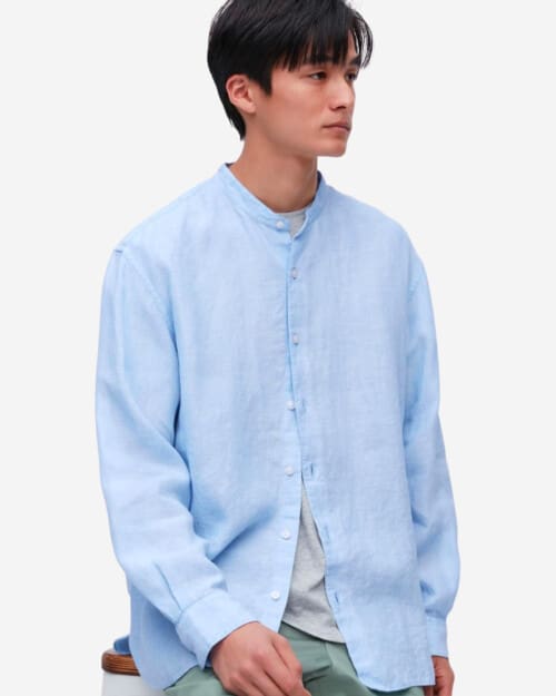 Uniqlo 100% Premium Linen Regular Fit Shirt