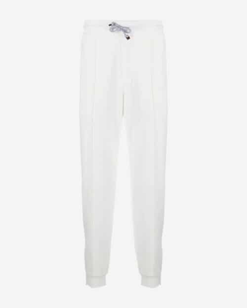Brunelllo Cucinelli tapered cotton track pants