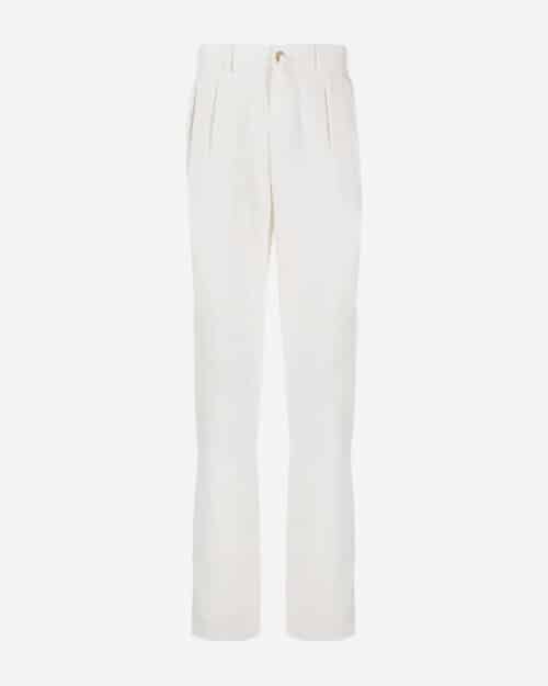 Canali pleat-detail chino trousers