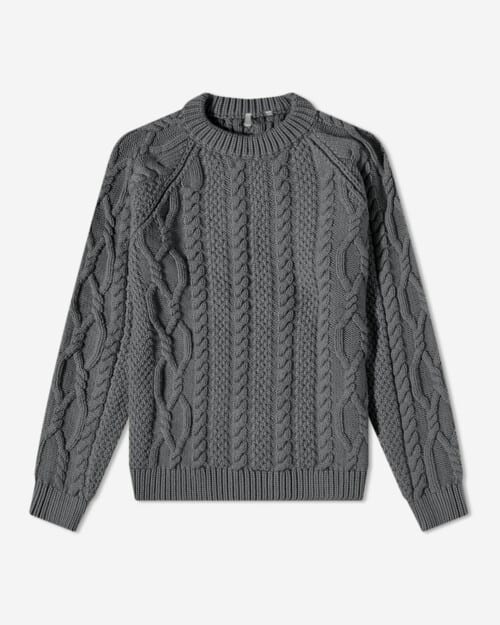 Sunflower Cable-knit Wool Sweater