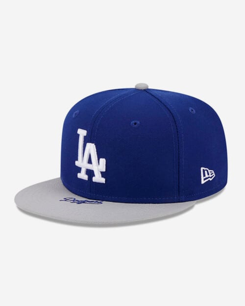New Era LA Dodgers MLB on Deck Dark Blue 59FIFTY Fitted Cap
