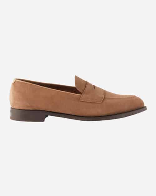 Edward Green Piccadilly Suede Penny Loafers