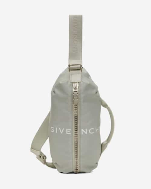 Givenchy Gray G-Zip Bum Bag