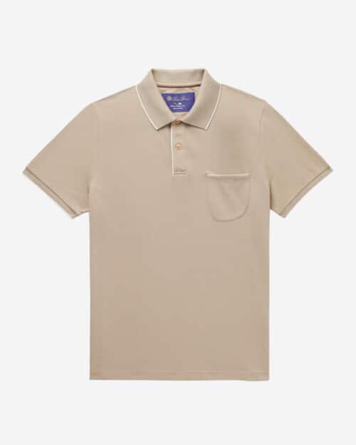 Loro Piana Regatta Stretch-Cotton Piqué Polo Shirt