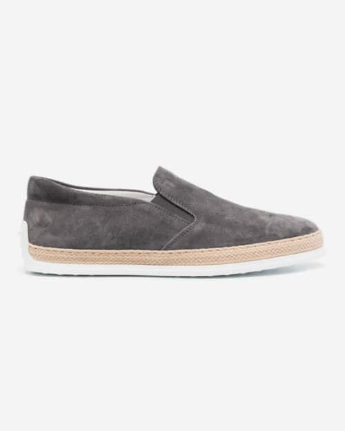 Tod's Suede Slip-On Loafers