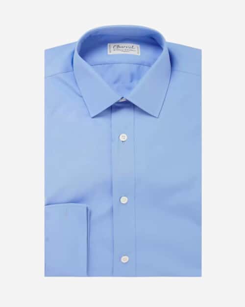 Charvet Blue Cotton Shirt