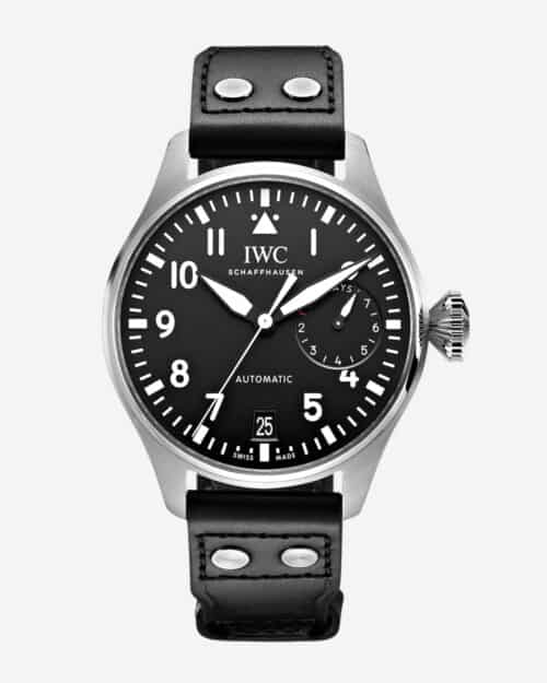 Big Pilot's Automatic 46.2mm Stainless Steel and Leather Watch Ref. IW501001
