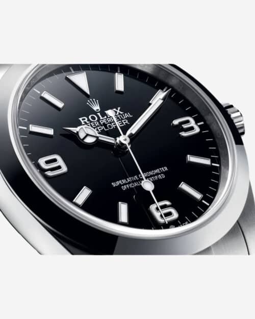 Rolex Explorer 40mm Watch close up