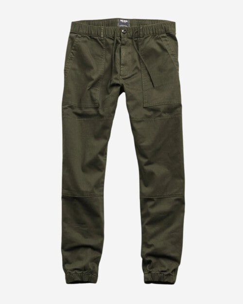 Todd Snyder Italian Stretch Drawstring Camp Jogger in Olive
