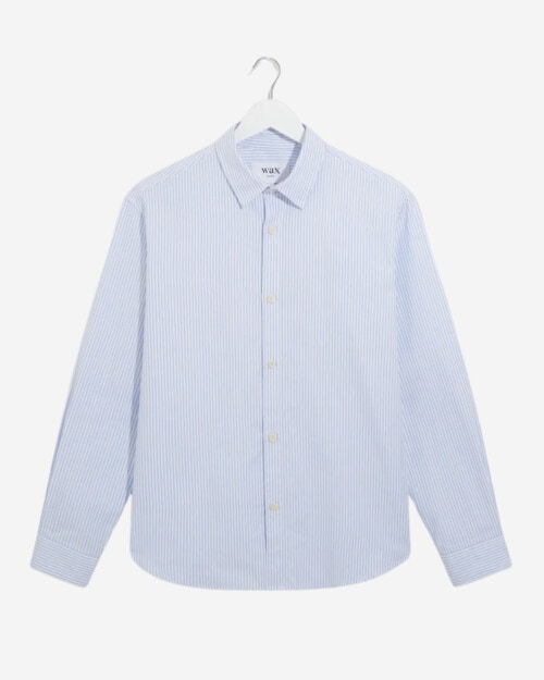 Wax London Trin Shirt Oxford Stripe