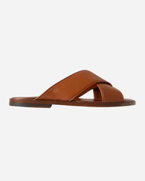 Manolo Blahnik Otawi Leather Sandals