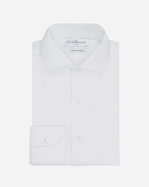 Ede & Ravenscroft Aragon White Pique Shirt