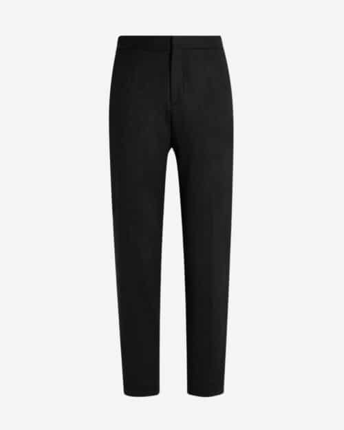 Zegna Slim-Fit Tapered Wool Trousers