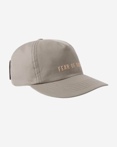 Fear of God Eternal Logo-Flocked Cotton Baseball Cap