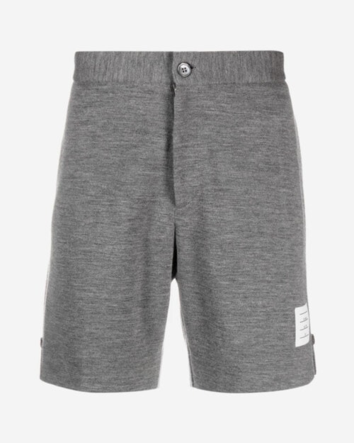Thom Browne Logo-patch Knee-length Shorts