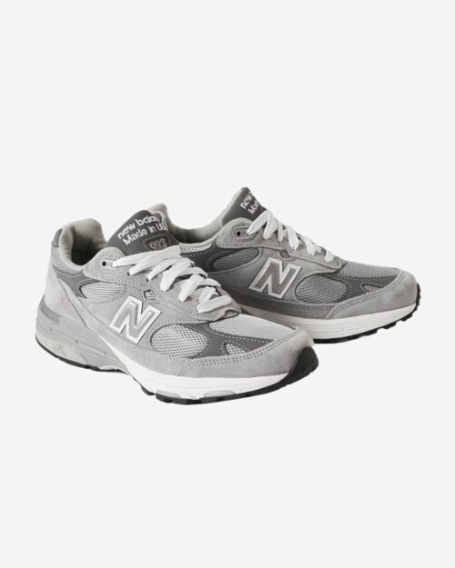 New Balance MIUSA 993 Suede, Mesh and Leather Sneakers