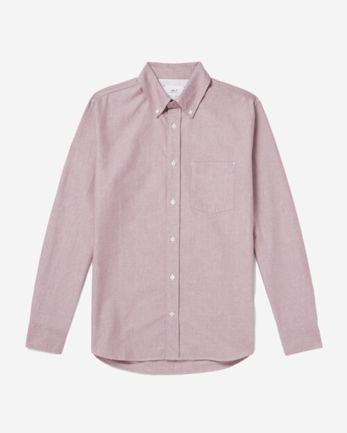 MR P. Button-Down Collar Organic Cotton Oxford Shirt