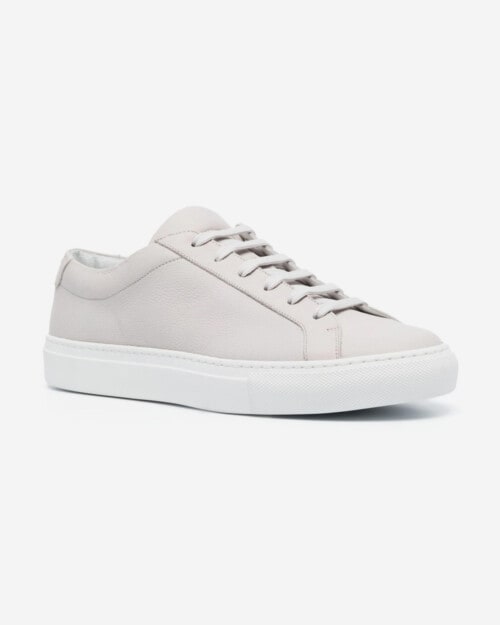 Moorer Lace-up Leather Sneakers