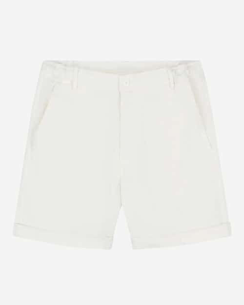 Aurelien Ivory Cotton Seaside Shorts