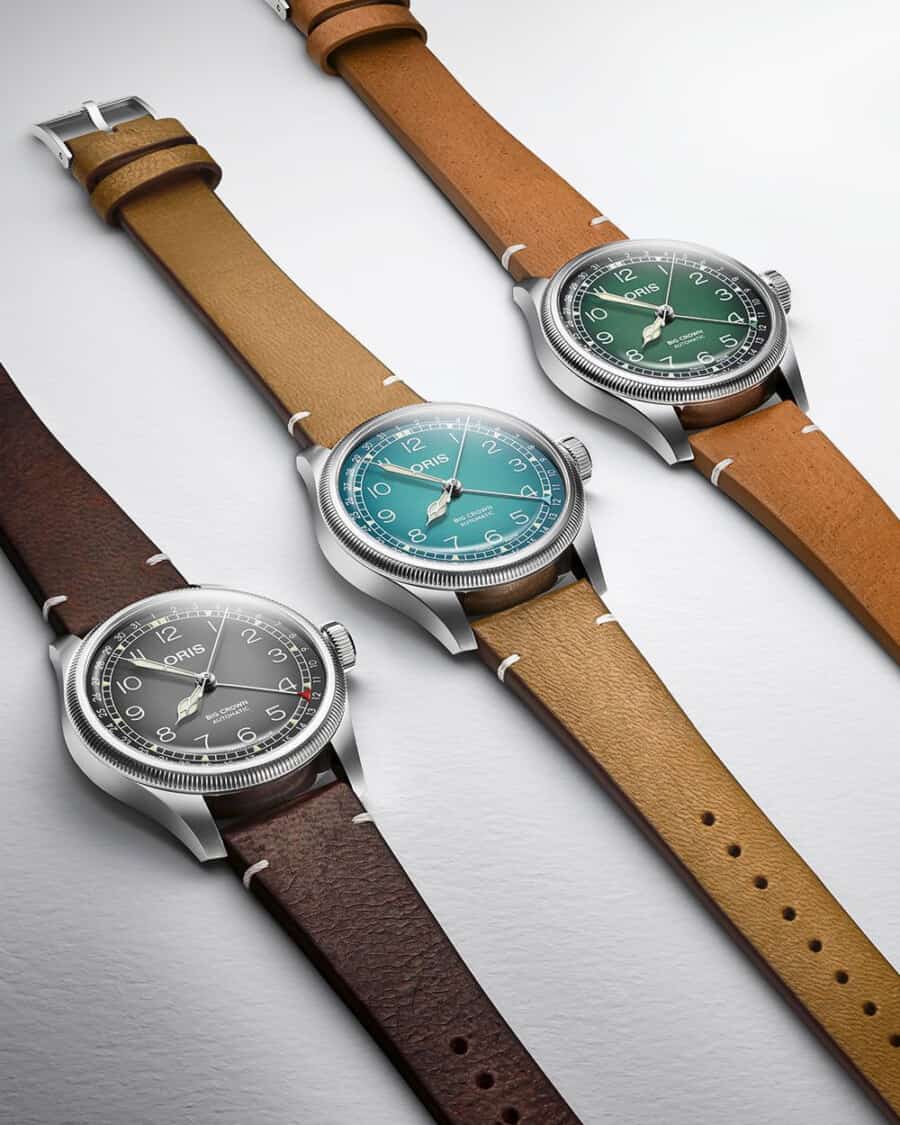 Oris X Cervo Volante leather strap Watch collection
