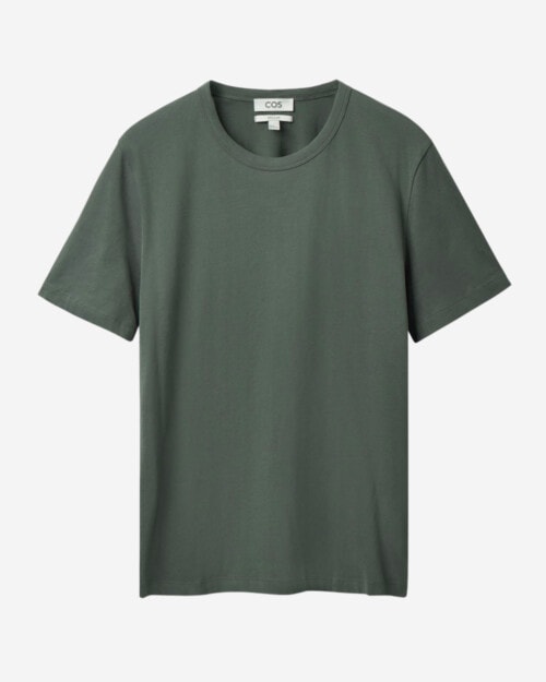 COS Regular-Fit Mid-Weight Brushed T-Shirt