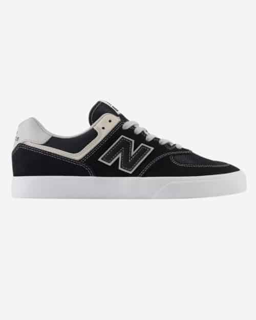 NB Numeric 574 Vulc Skate Shoe Black and Grey