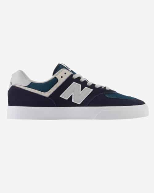 NB Numeric 574 Vulc Skate Shoe Navy and Grey