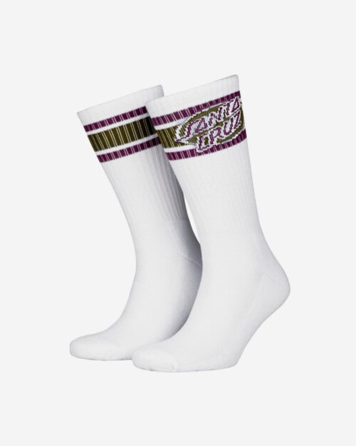 Santa Cruz Oval Dot Stripe Socks
