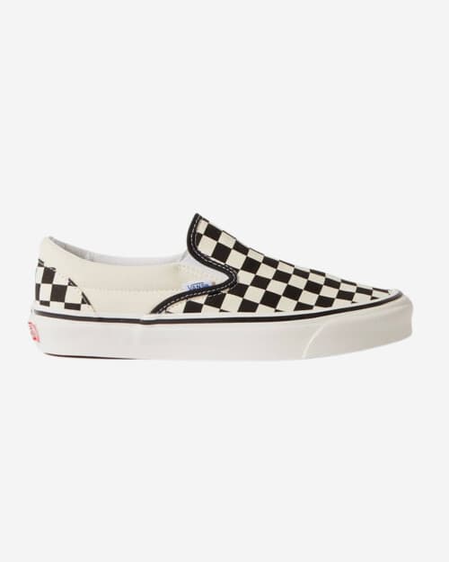Vans Classic 98 DX Checked Canvas Slip-On Sneakers