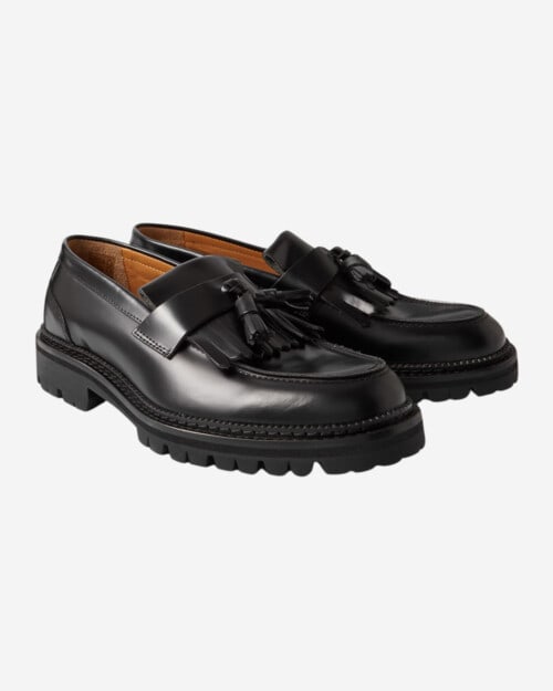 MR P. Jacques Fringed Tasselled Leather Loafers
