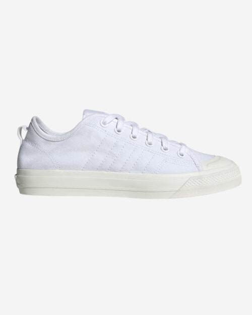 Adidas Nizza RF Sneaker in white canvas