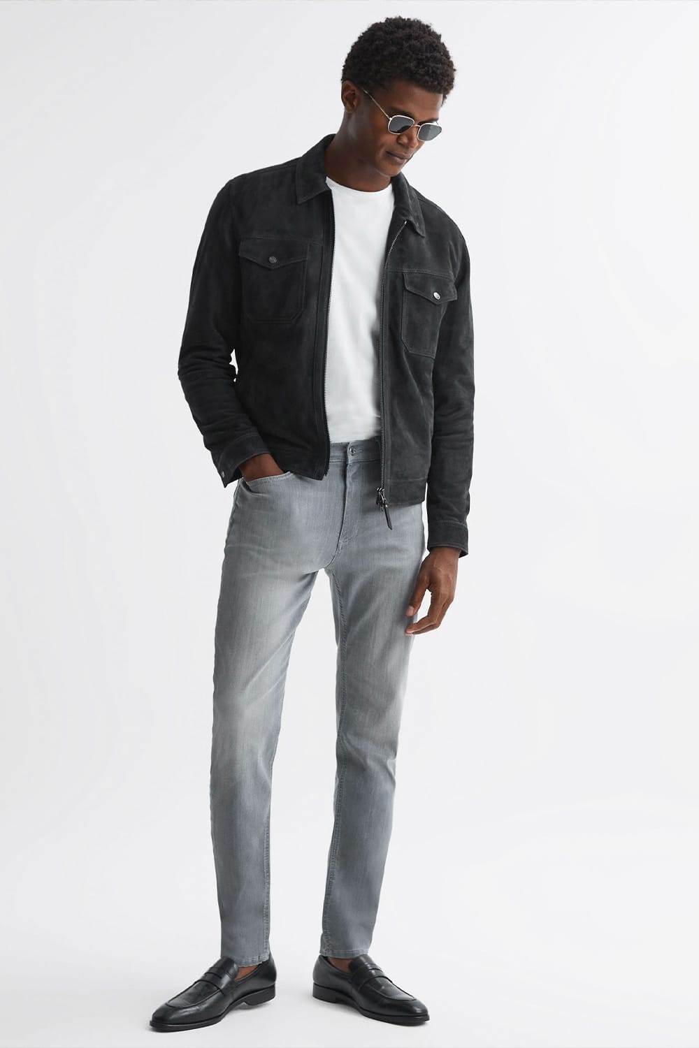 loafer jeans girl