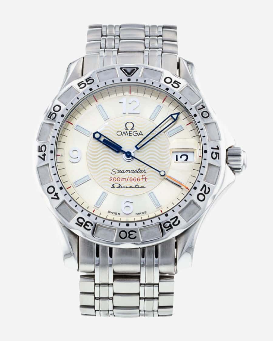 Omega Seamaster Omegamatic Steel Auto Quartz Watch