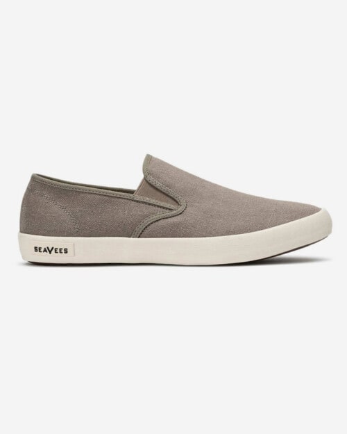 SeaVees Baja Slip On Canvas Sneaker in grey