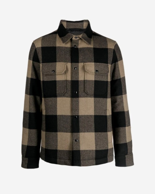 Woolrich Plaid-check Pattern Padded Shirt