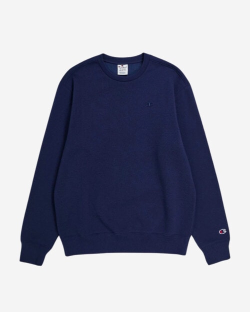 Champion Dark Blue Tonal Embroidery Fleece Sweatshirt