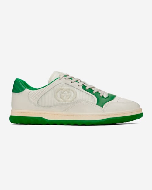 Gucci Off-White & Green MAC80 Sneakers