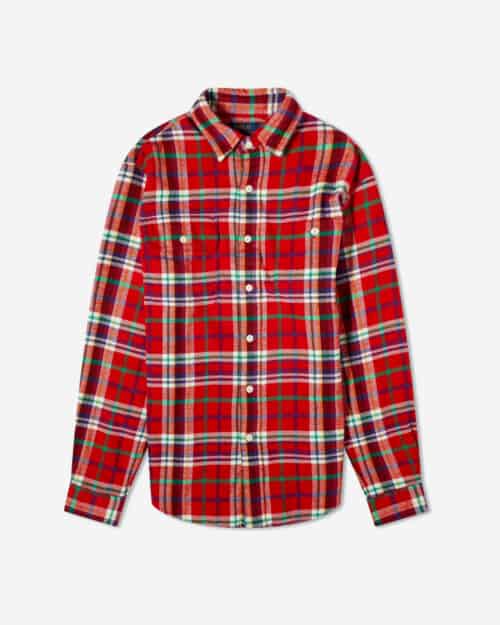 Polo Ralph Lauren Brushed Flannel Plaid Check Shirt