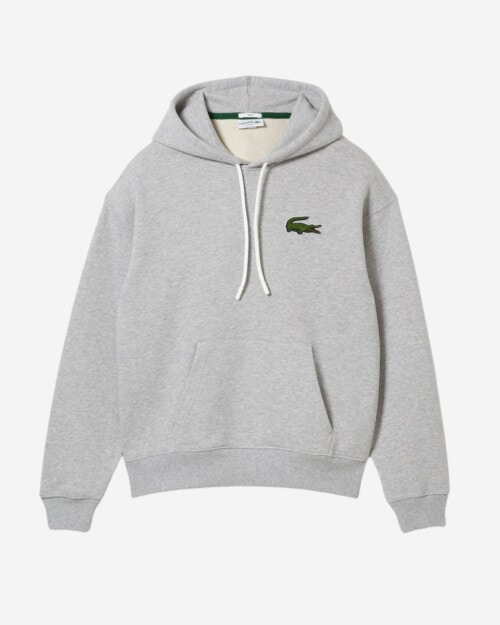 Lacoste Loose Fit Hooded Organic Cotton Jogger Sweatshirt