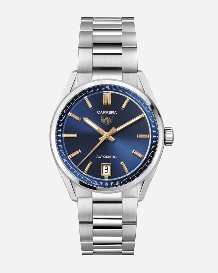 TAG Heuer Carrera Date with blue dial