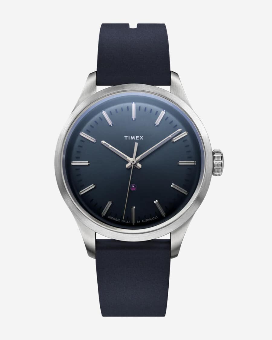 Timex Giorgio Galli S1 automatic blue dial watch