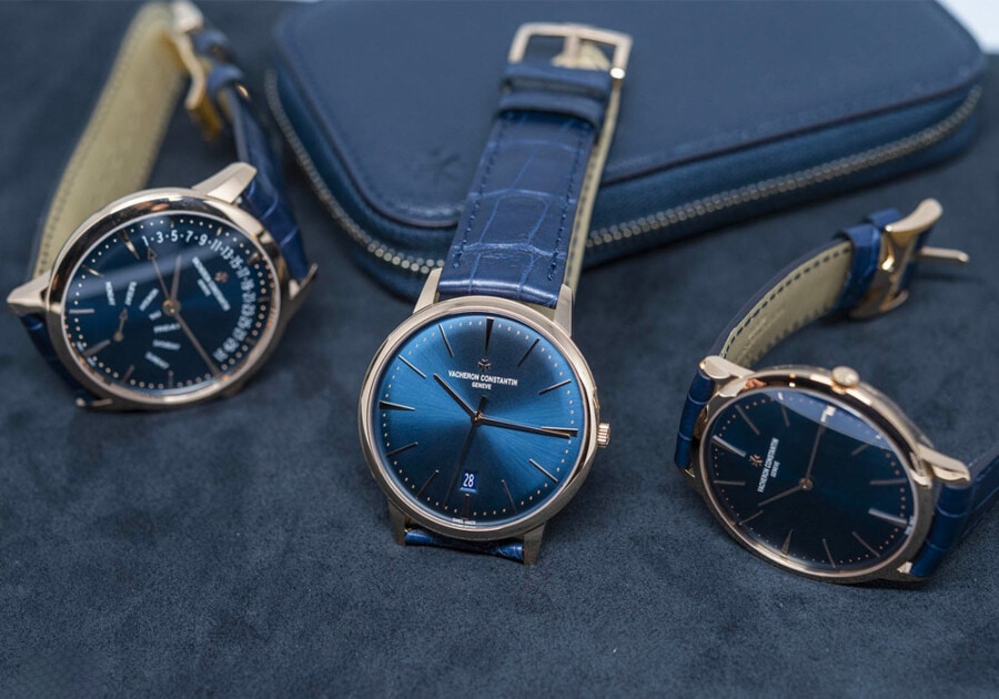 Vacheron Constantin blue dial watches